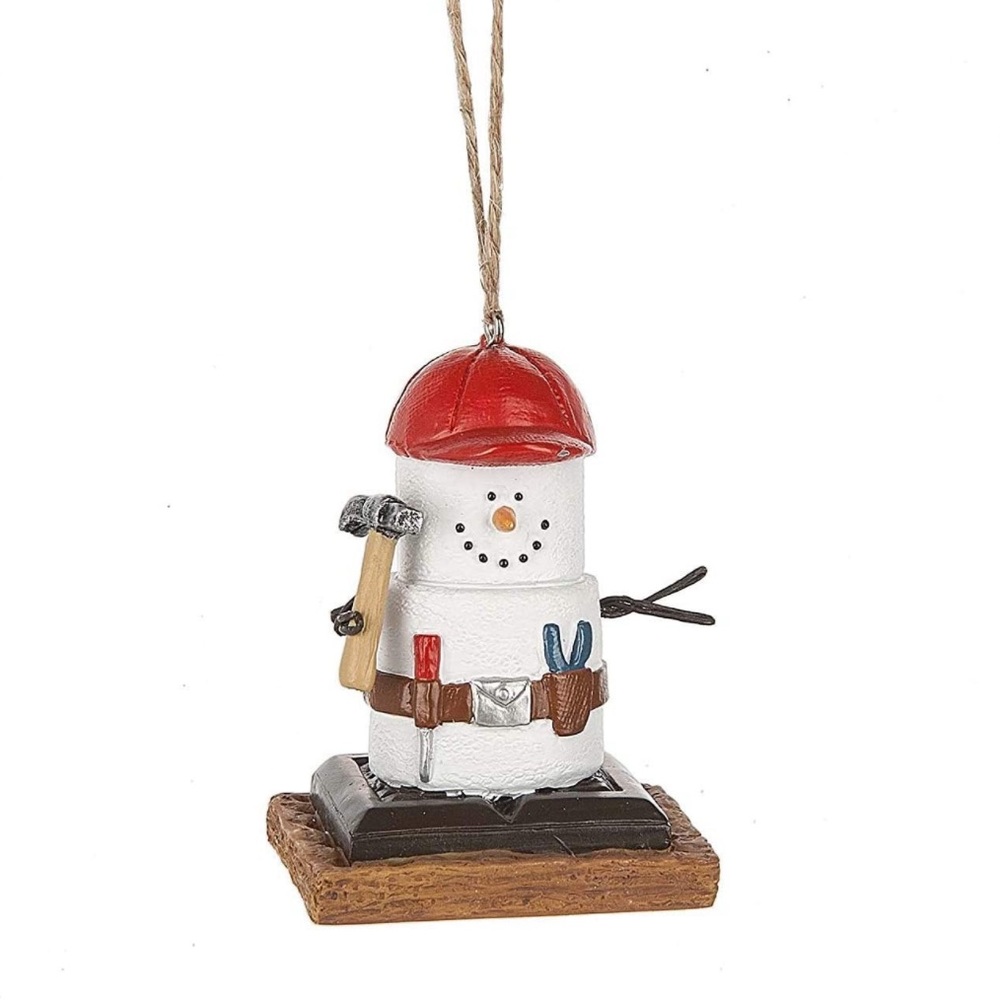 S’mores Carpenter / Handyman / Handywomen Holiday Christmas Ornament